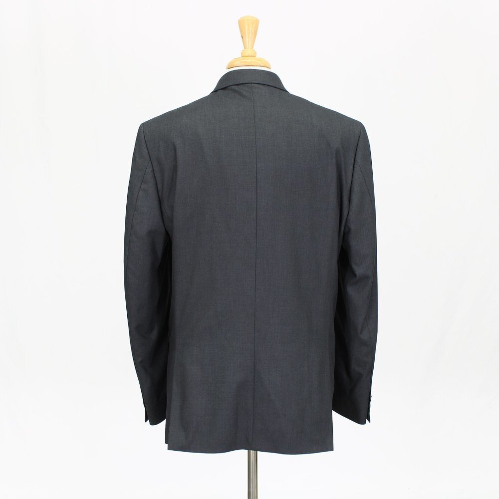 Kenneth Cole 46L Gray Solid 2-Button Sport Coat Blazer Jacket V354 - Picture 7 of 11